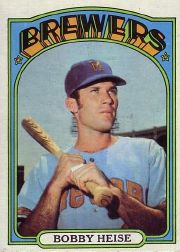 1972 Topps Baseball Cards      402     Bobby Heise